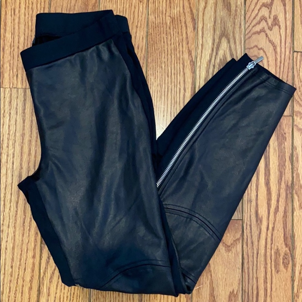 Bebe faux leather leggings
